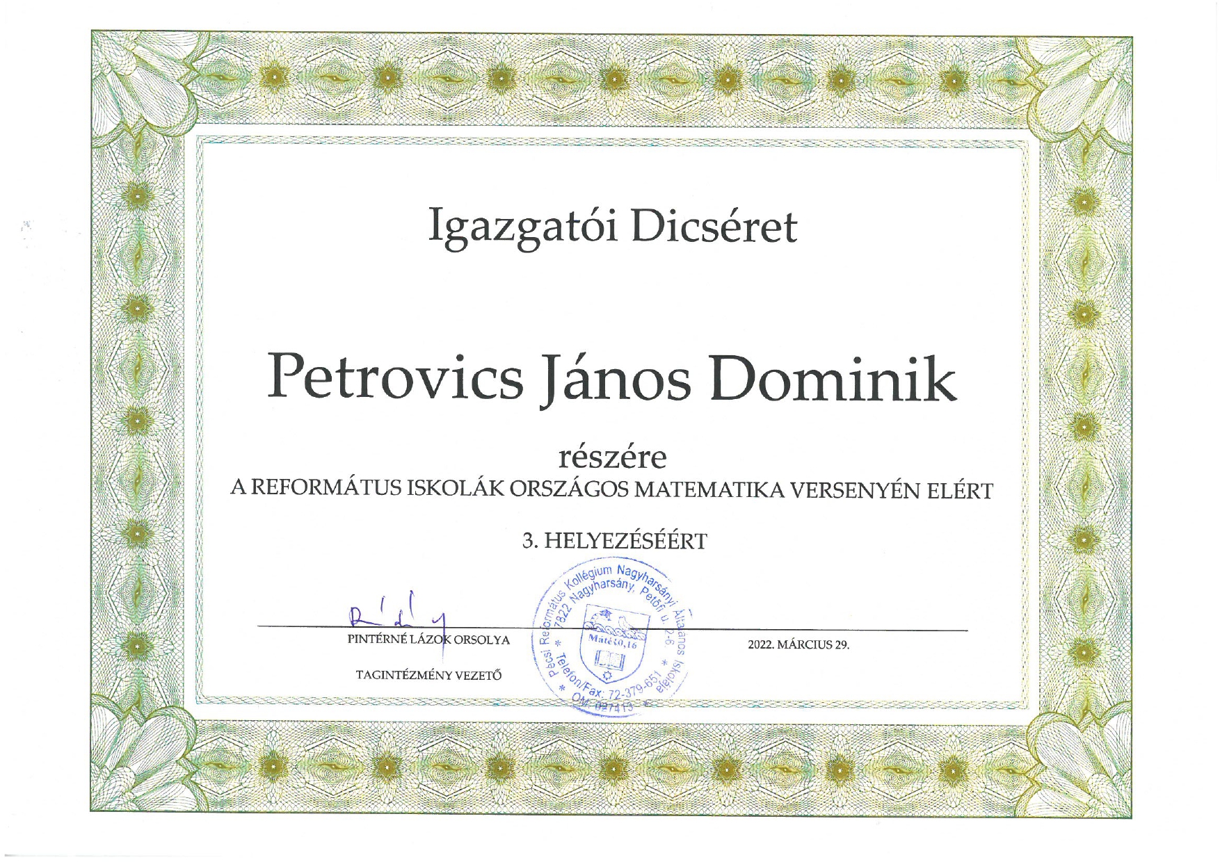 Petrovics D igazgatoi page 0001