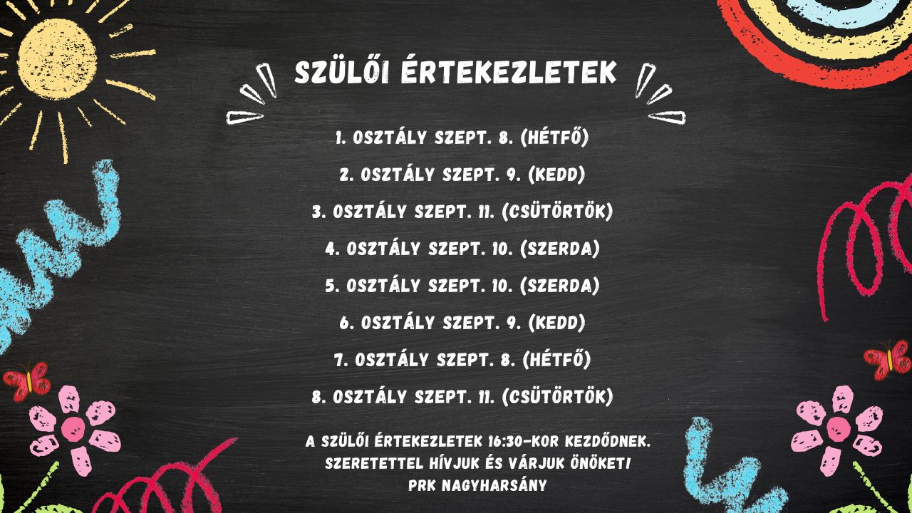 Oszi szuloi ertekezletek